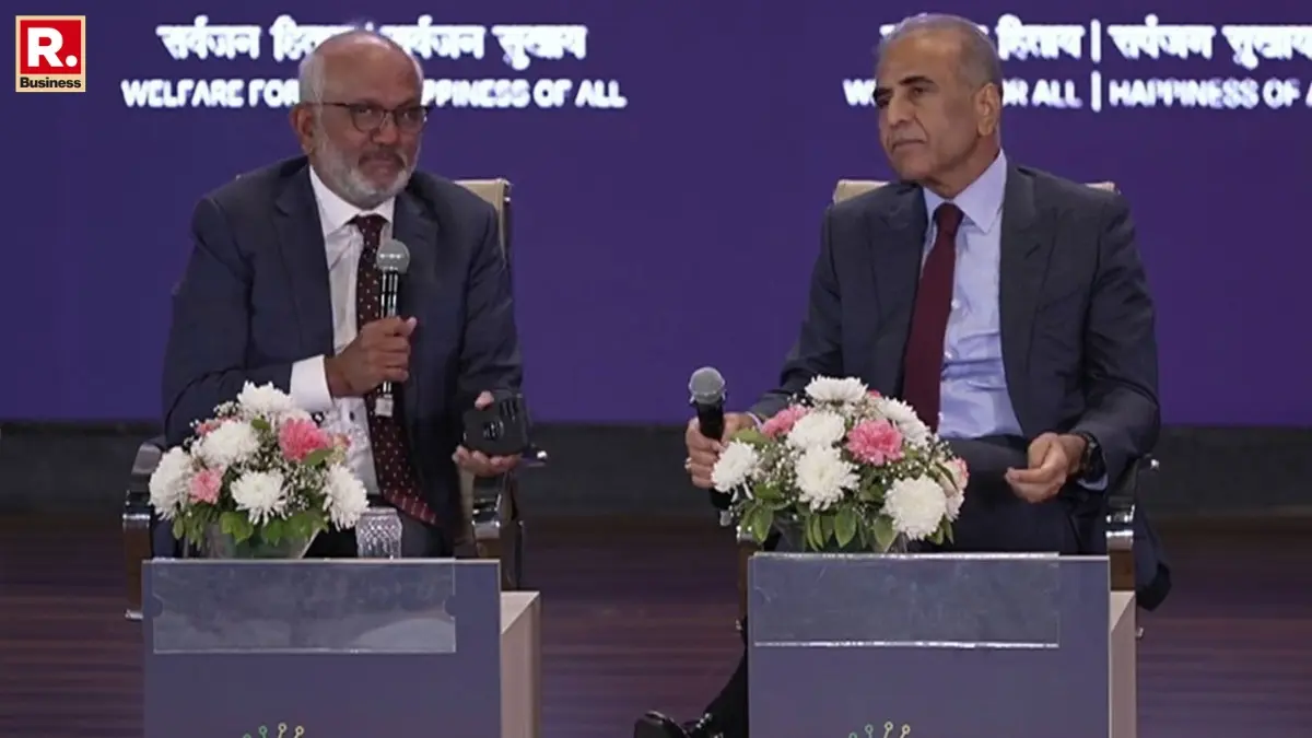 AI Integral To Networks, India Well Positioned To Lead With Open Standards: Sunil Mittal and Adobe CEO Shantanu Narayen AI Key to Networks: Mittal & Adobe CEO Say India to Lead Open Standards