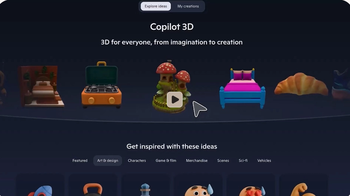 general AI Race Heats Up: After GPT-5, StoryBook AI, Microsoft Now Brings Copilot 3D To Turn Photos Into 3D Models