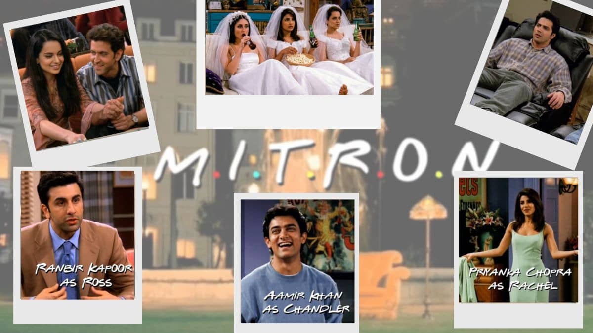 AI reimagines FRIENDS with Bollywood actors 