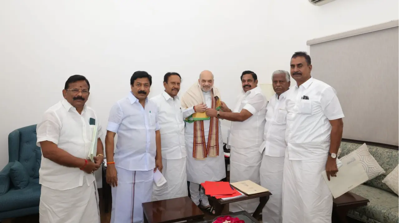 AIADMK-BJP Alliance 2.0? Palaniswami's Meeting With Amit Shah In Delhi Fuels Reunion Rumours AIADMK general secretary EK Palaniswami meets Union Home Minister Amit Shah in Delhi