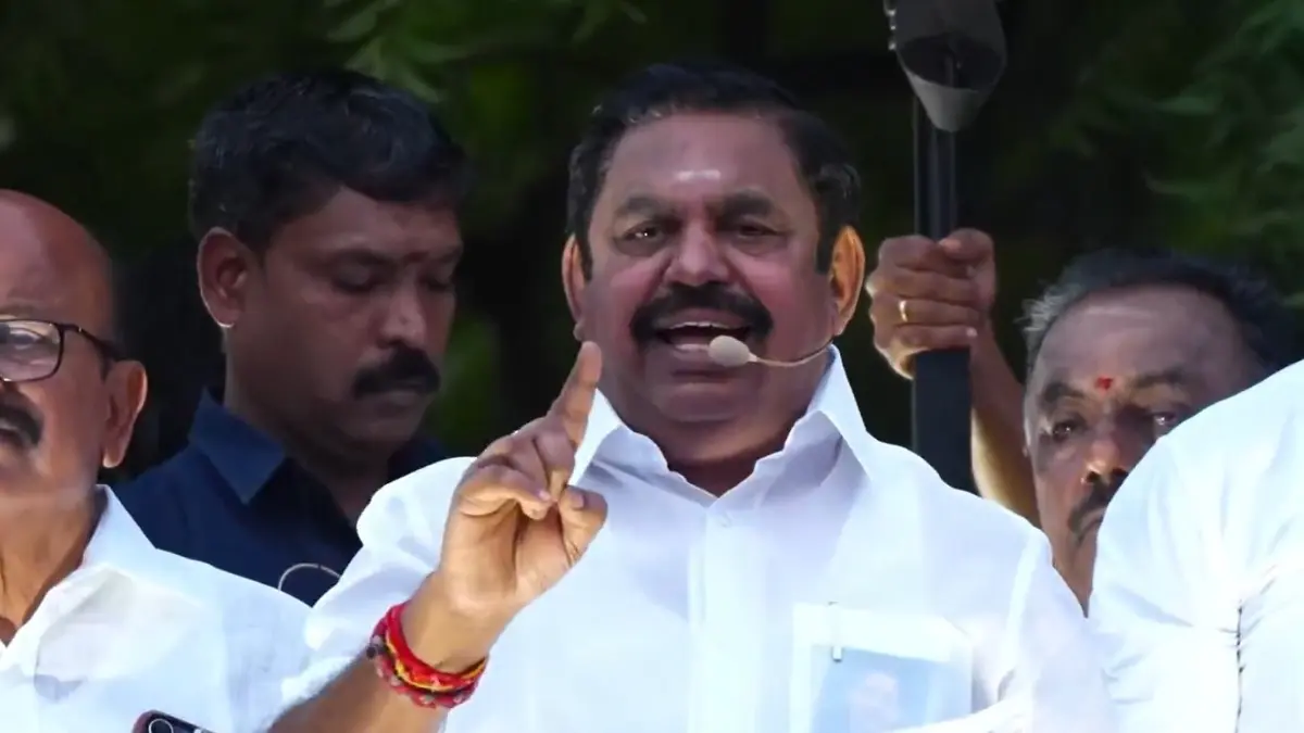 AIADMK's Palaniswami Claims DMK Undermining Government Cable Service to Benefit Family Business