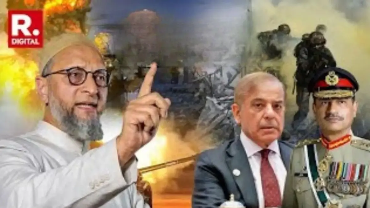 AIMIM Chief Asaduddin Owaisi Digs At Asim Munir & Shahbaz Sharif