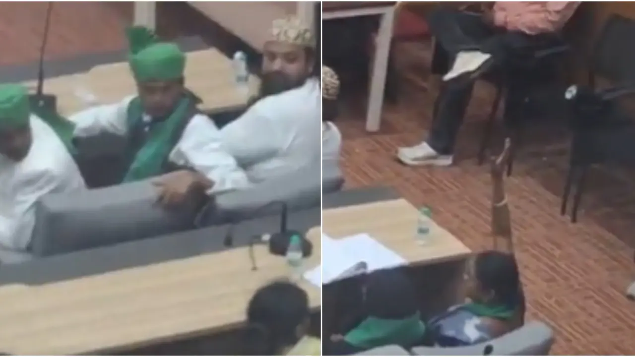 AIMIM Leader Meera Kamble Ditches Secret Voting, Openly Raises Her Hand To Support BJP's Mayoral Candidate In Amravati; Suspended AIMIM Leader Meera Kamble Ditches Secret Voting, Openly Raises Her Hand To Support BJP's Mayoral Candidate In Amravati; Suspended