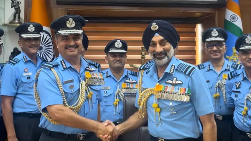 Air Chief Marshal AP Singh takes charge as new Air Force Chief