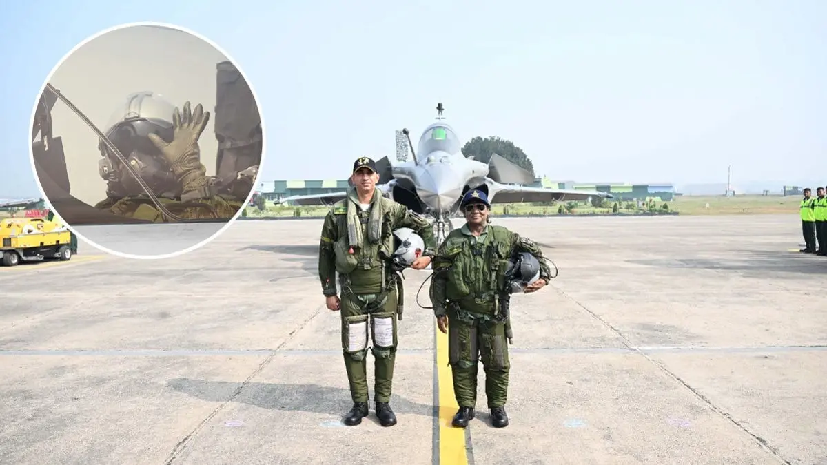 'Air Chief Marshal AP Singh...' Who All Accompanied President Murmu On Her Historic Rafale Flight?