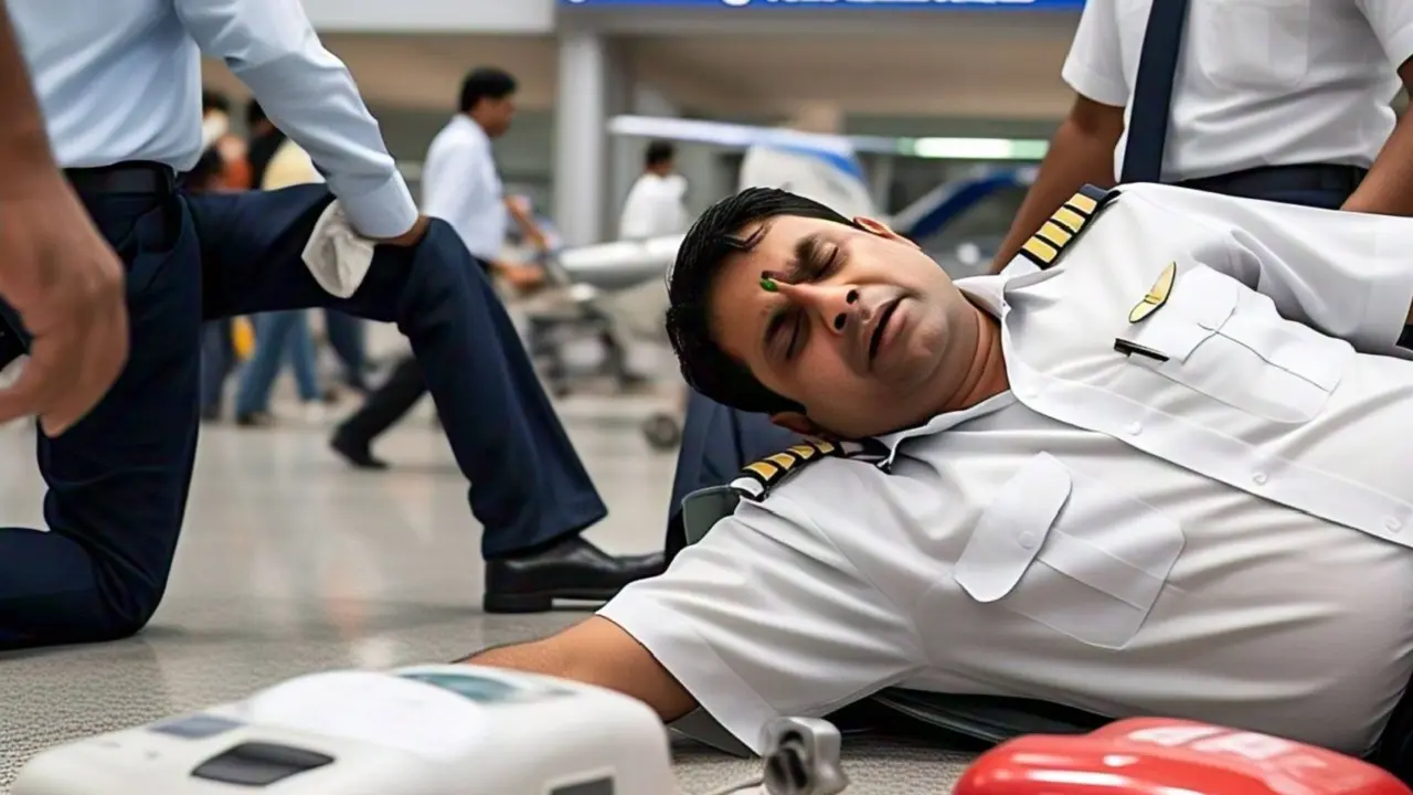 Delhi: विमान लैंड करते ही पायलट को हुई उल्टी फिर अचानक तोड़ दिया दम...हाथों की मेहंदी भी नहीं छूटी और उजड़ गया पत्नी का सुहाग Air India Express Pilot dies