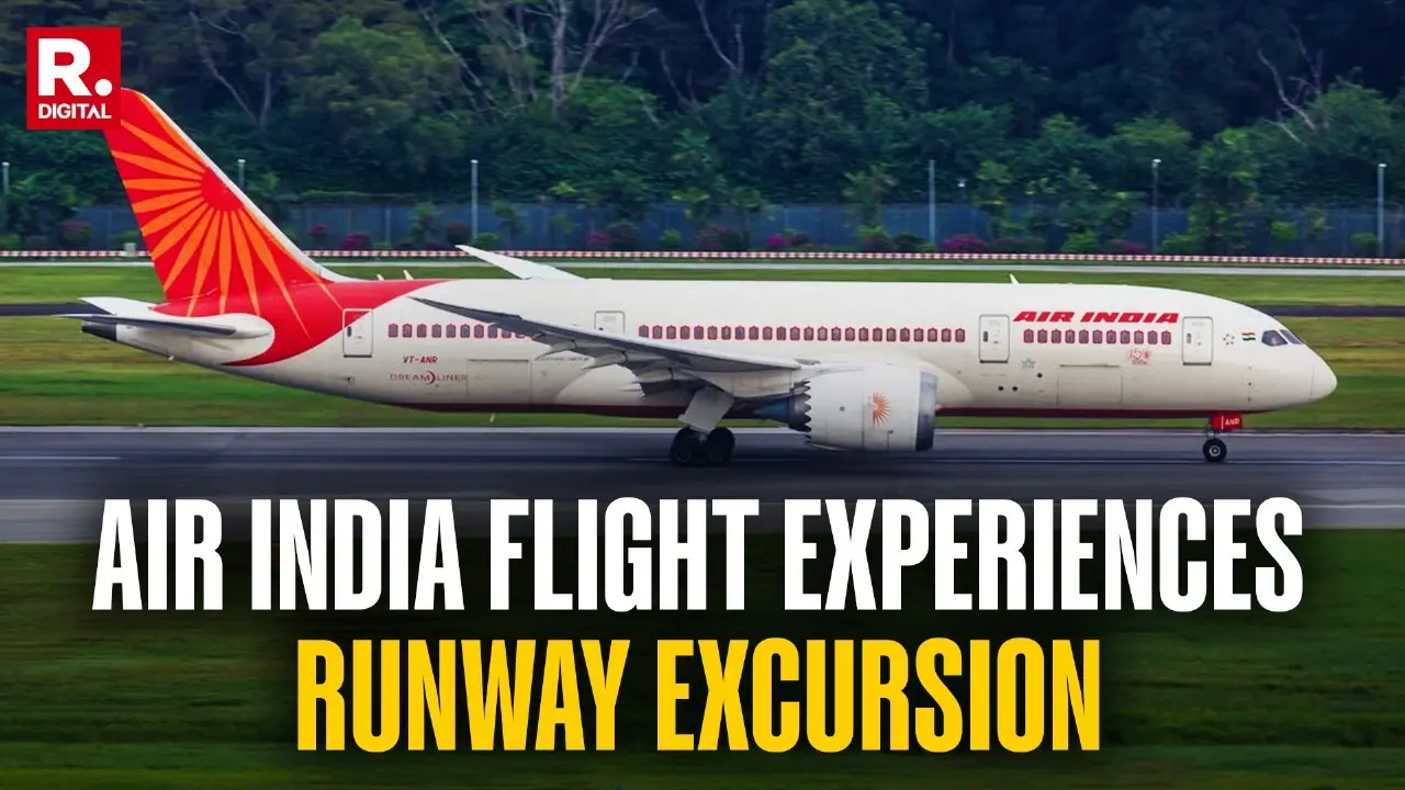 Air India Flight From Kochi Overshoots Runway at Mumbai Airport Amid Heavy Rain