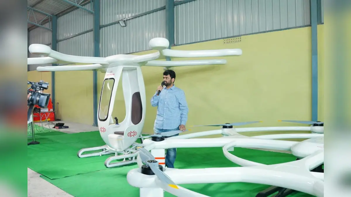 Air taxi, designed and manufactured in Guntur, clears key structural tests