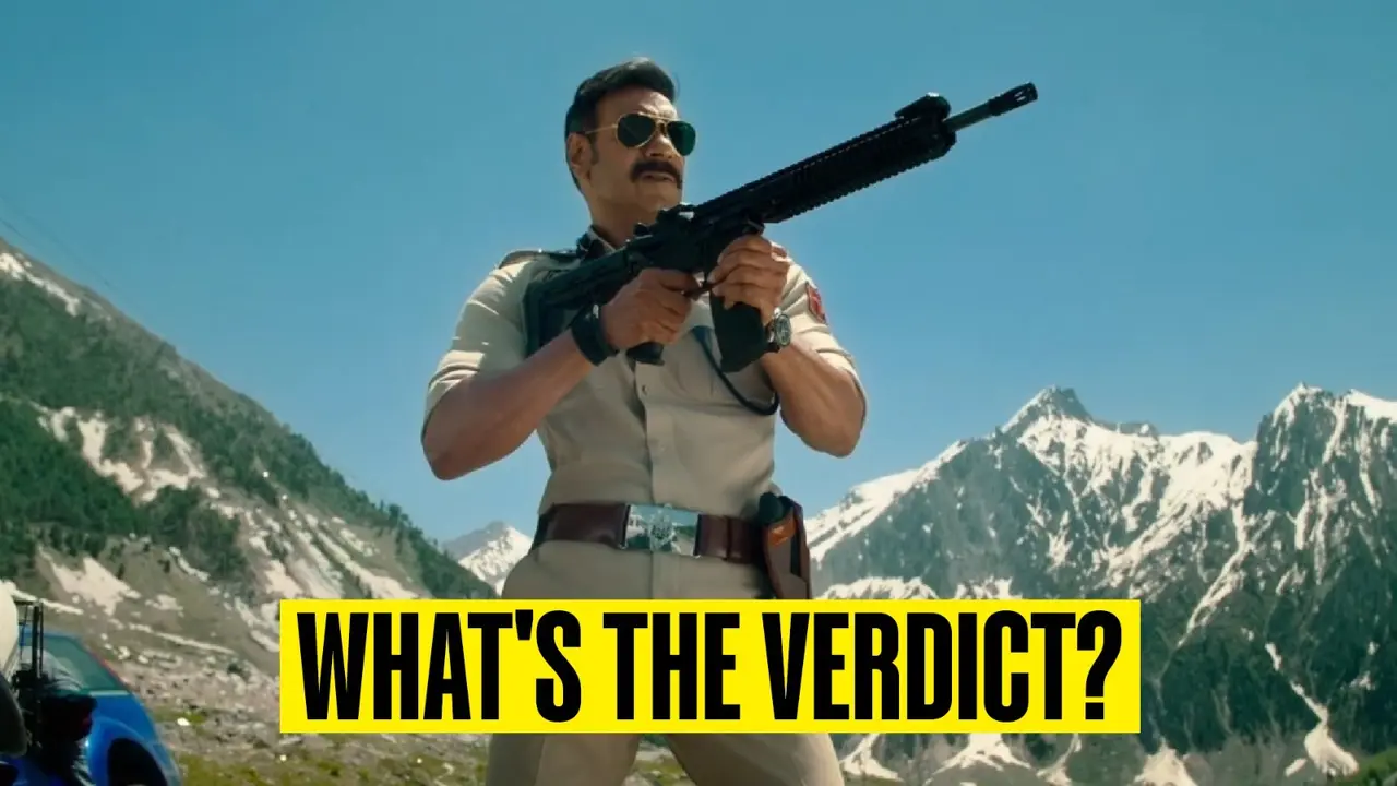 Singham Again First Review: Action And Cameos Enough To Salvage Ajay Devgn, Deepika Padukone's Film? Ajay Devgn as Bajiro Singham in Singham Again