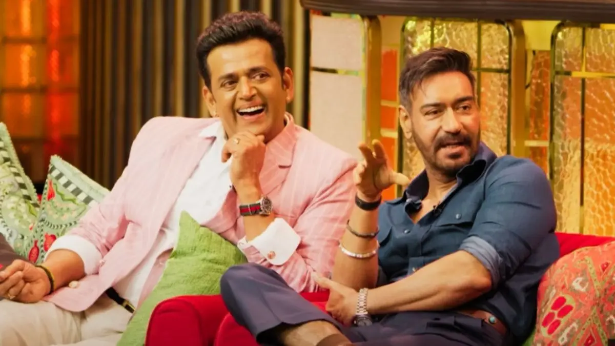 Ajay Devgn At The Great Indian Kapil Show
