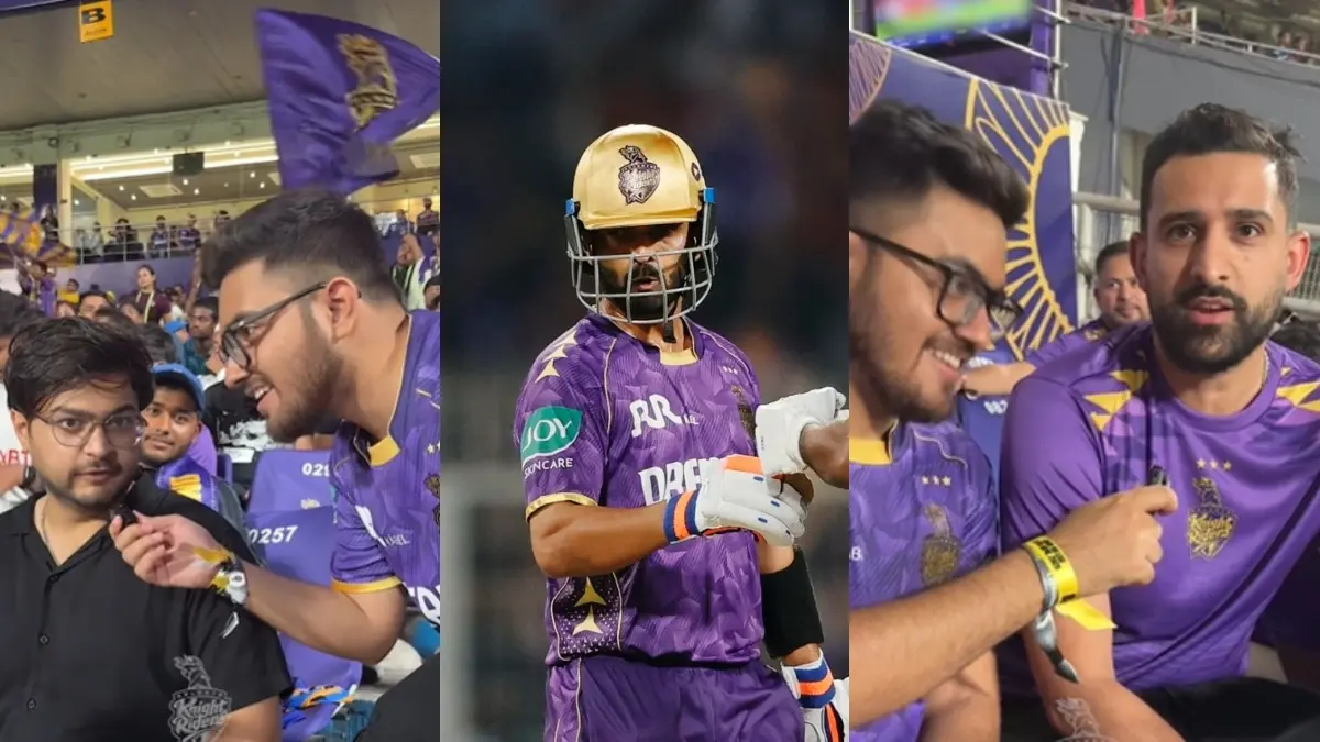 KKR Fans Openly Express Frustration With Team Selection For The LSG Game, Call For Removal Of Aussie Pacer Grow Louder Ajinkya Rahane and KKR fans