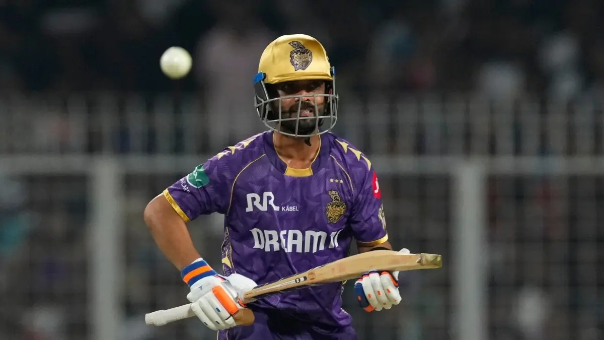 IPL 2025: 'Main Kuch Bolunga Toh Bawal Ho Jayega' - Ajinkya Rahane Reignites Kolkata Pitch Debate After LSG Loss Ajinkya Rahane during IPL 2025
