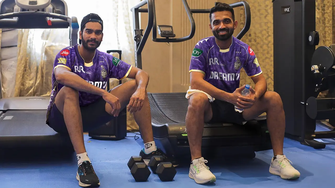 Ajinkya Rahane, Venkatesh Iyer