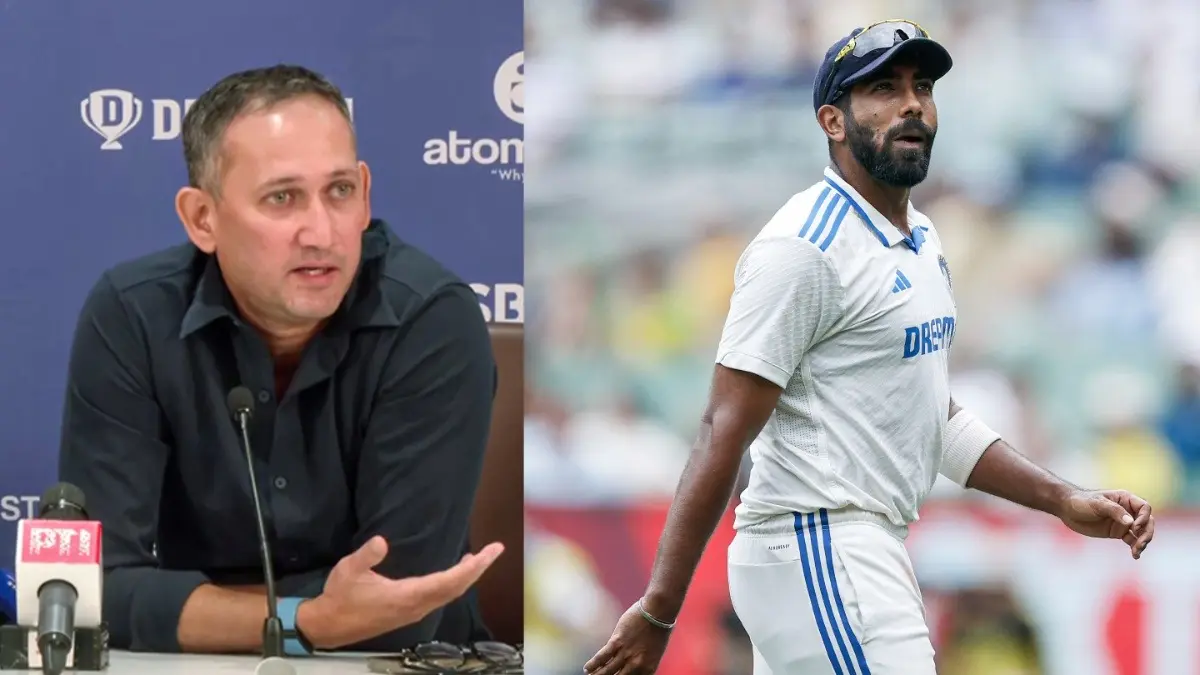 BCCI Chief Selector Ajit Agarkar Shares Concerning Update On Jasprit Bumrah's Fitness Ahead Of England Series Ajit Agarkar and Jasprit Bumrah