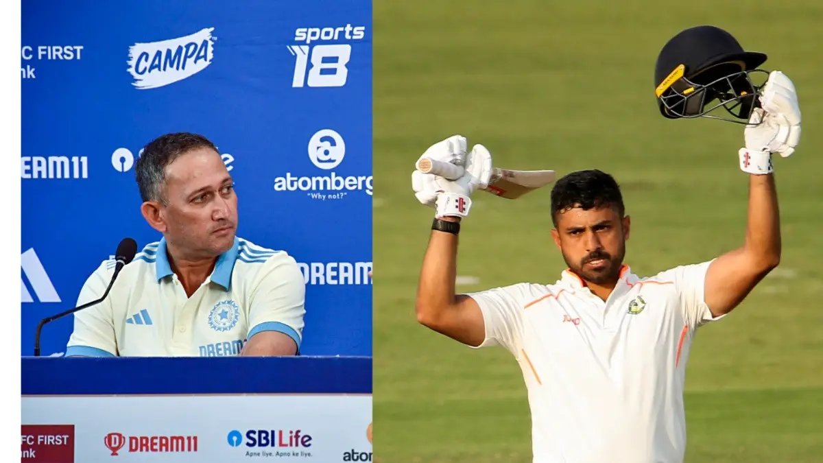 Ajit Agarkar and Karun Nair