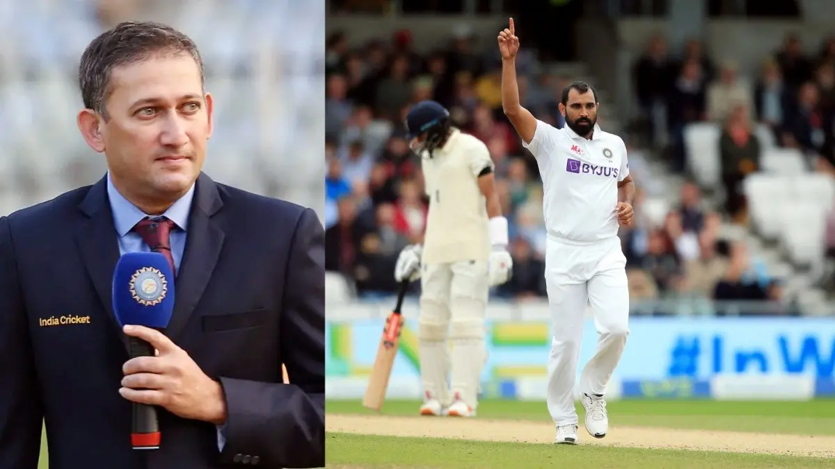 Ajit Agarkar Reveals Reason Behind Mohammed Shami's Snub From Team India's Squad For England Tour: 'I Don't Think He Is Fit Enough' Ajit Agarkar and Mohammed Shami