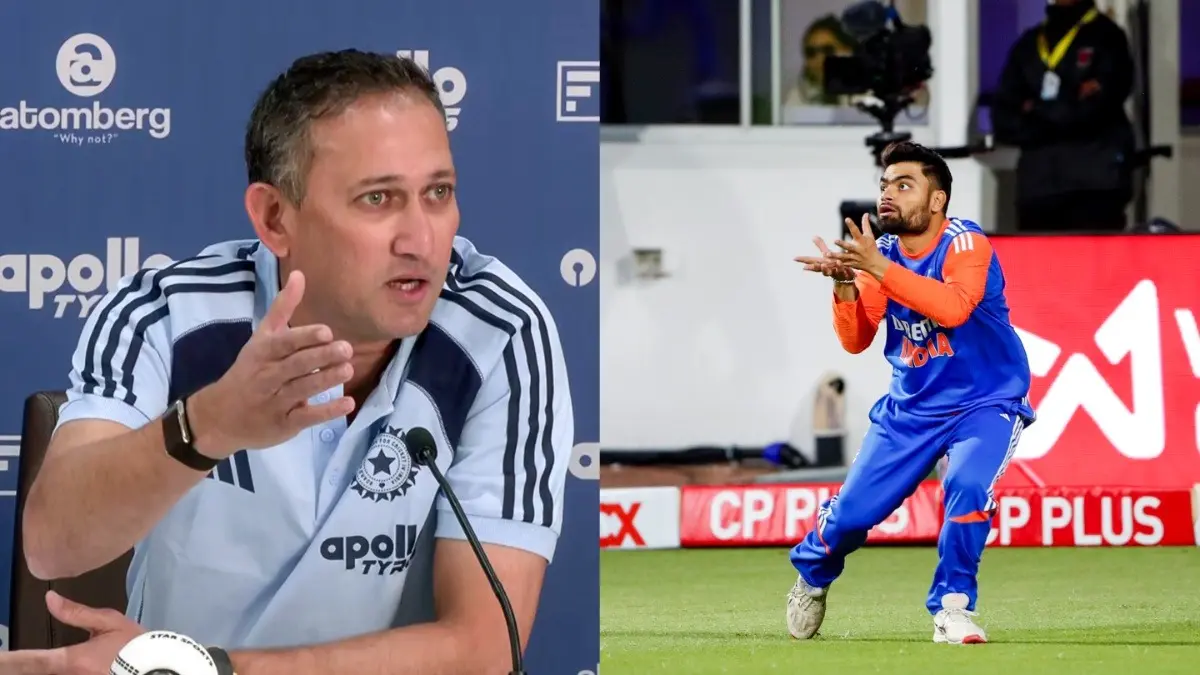 Ajit Agarkar and Rinku Singh