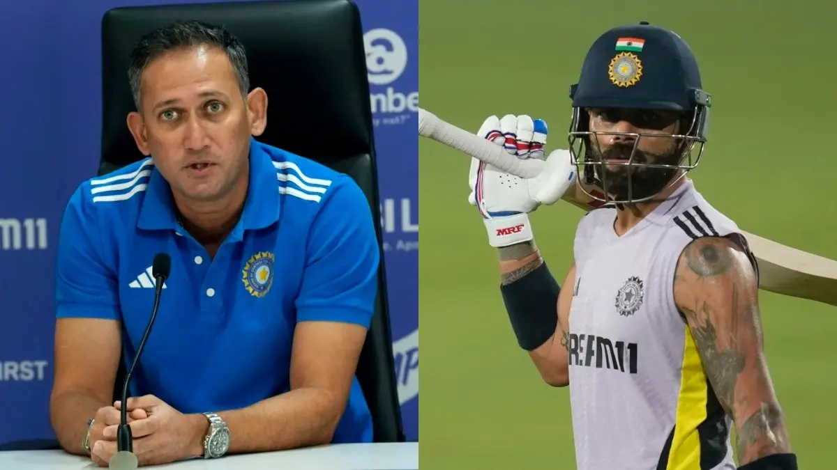 'He Can't Keep Up With The Standards He Set For Himself': Ajit Agarkar's BIG Reveal On Virat Kohli's Retirement From Test Cricket Ajit Agarkar and Virat Kohli