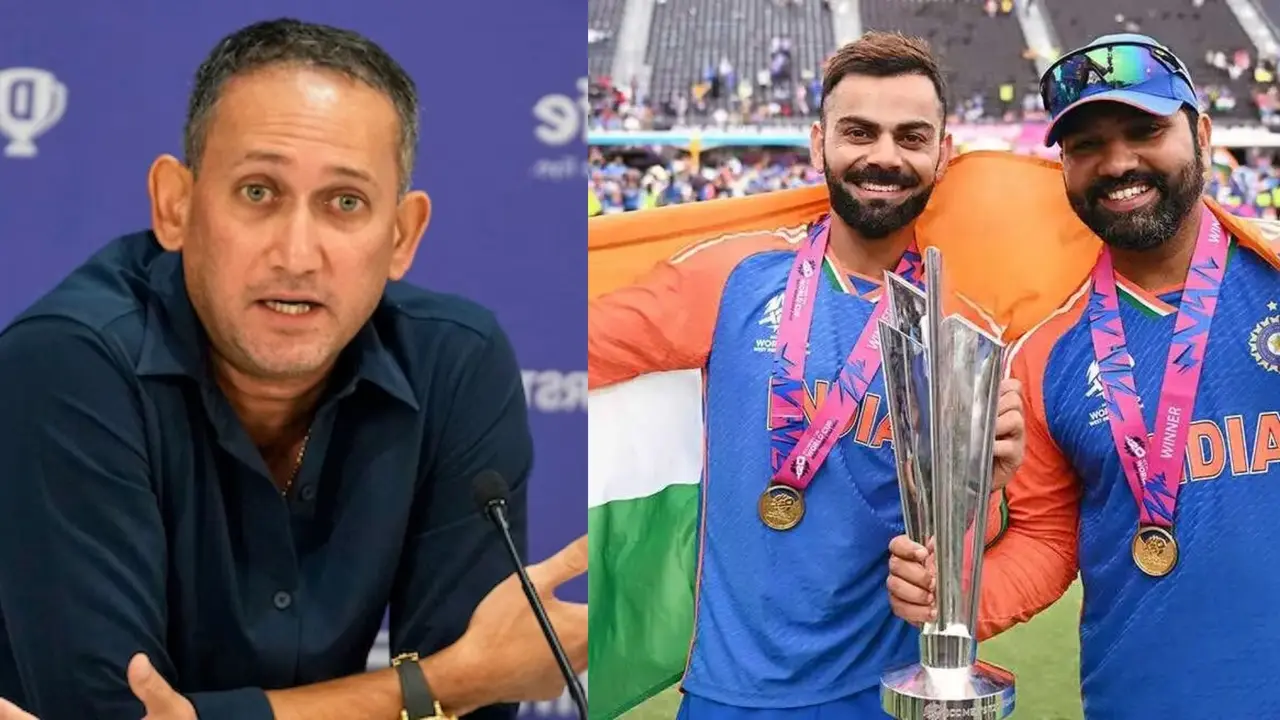 ajit agarkar clear indication to virat kohli and rohit sharma if wants to play 2027 world cup