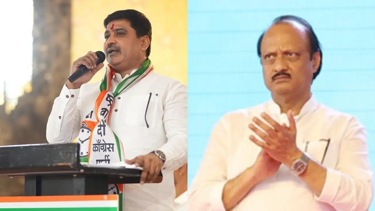 Pimpri-Chinchwad: Ajit Gavhane Makes Big Statement After Breaking Ranks With Ajit Pawar Camp Ajit Gavhane (L) and Ajit Pawar (R)