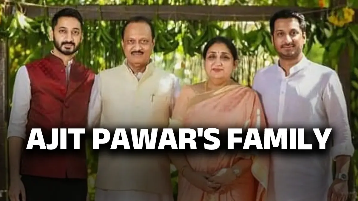 Ajit Pawar is survived by his wife and two sons