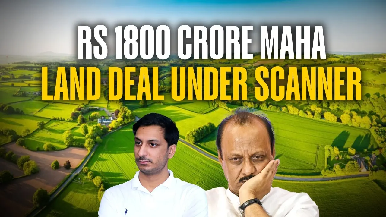 Ajit Pawar, Parth Pawar Land Scam