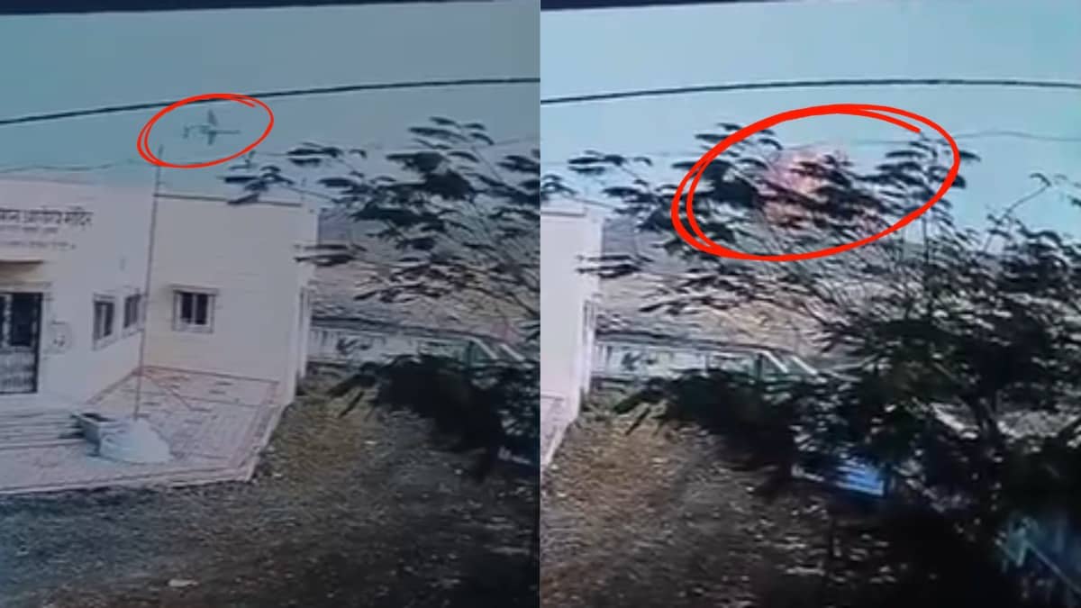 Ajit Pawar Plane Crash Video