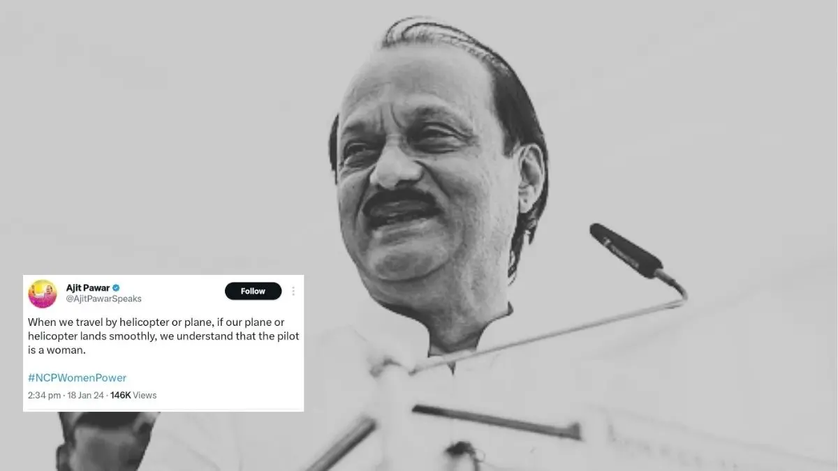 Ajit Pawar's 2024 Tweet on 'Safe Plane Landing' Resurfaces After His Tragic Death