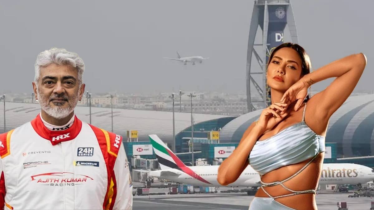 Ajith Kumar and Esha Gupta are stuck in Dubai amid tensions in the Middle East region