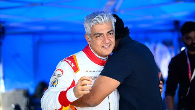 Ajith Ravi Kumar Ajith Kumar Wins At Dubai 24H 2025, Waves Indian Flag As R Madhavan ...