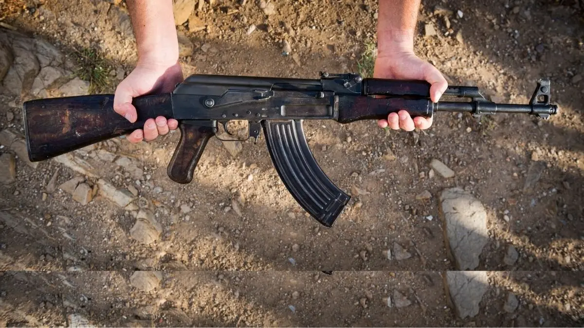 AK-47 rifle