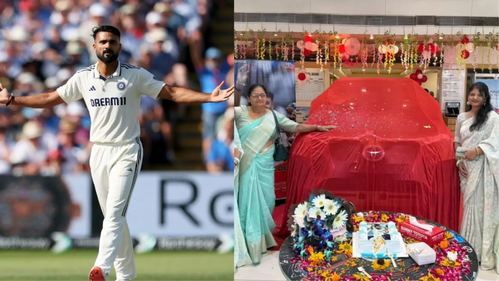 Akash Deep lands in trouble days after buying new car