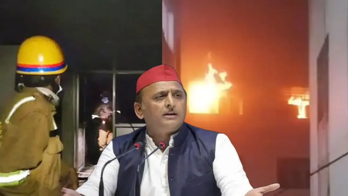 Lucknow: BJP कोई अस्पताल तो नहीं बनाती और जो बनी है उसे..., लोकबंधु अस्पताल में आग की घटना पर अखिलेश यादव ने उठाया बड़ा सवाल Akhilesh Yadav