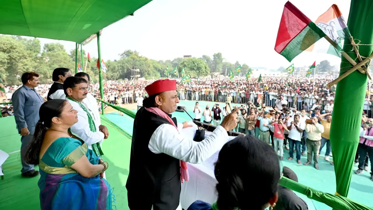 Akhilesh Yadav in Bihar, Nawada