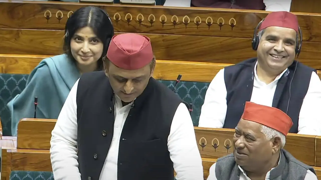 akhilesh yadav in lok sabha