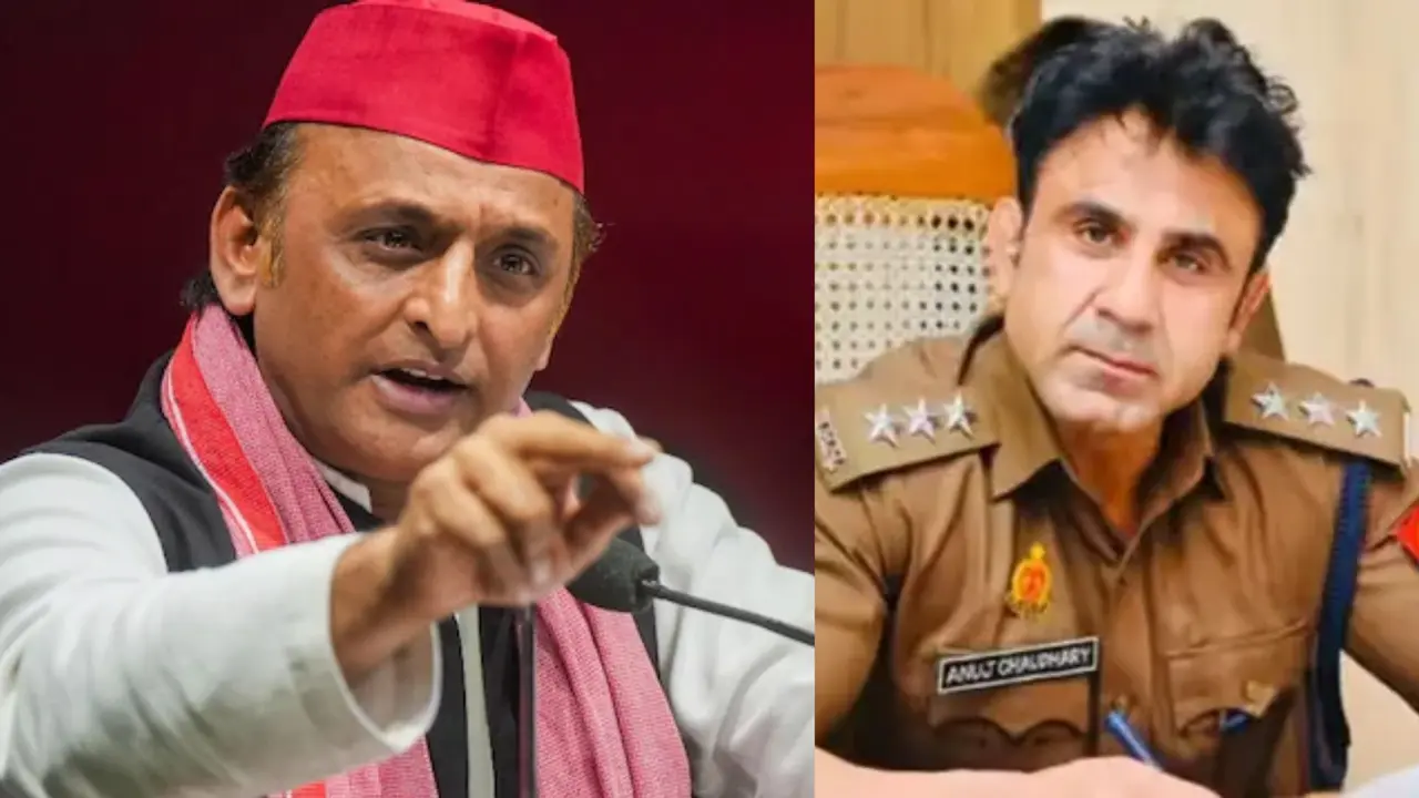 Akhilesh Yadav on Sambhal CO Anuj Chaudhary Statement