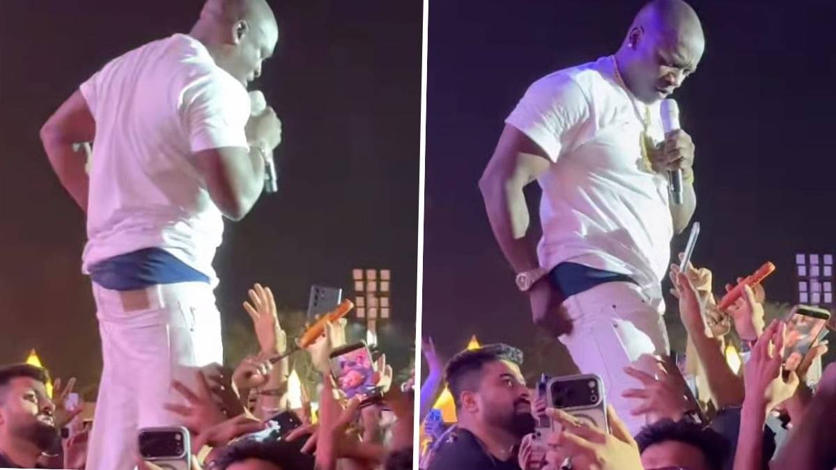 Akon Bengaluru concert viral video