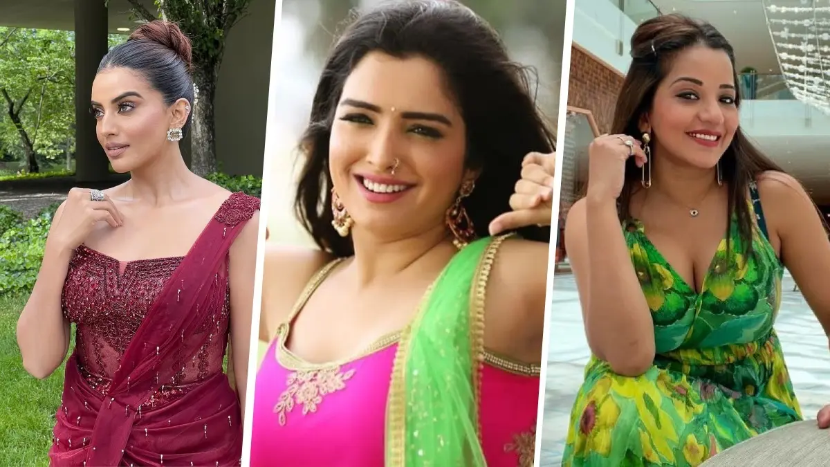 Akshara Singh, Amrapali Dubey and Monalisa