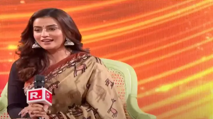 Bhojpuri Actress Akshara Singh Breaks Silence On Bollywood Debut: Patla Hona Padega... Akshara Singh at Republic Bharat Sangam.