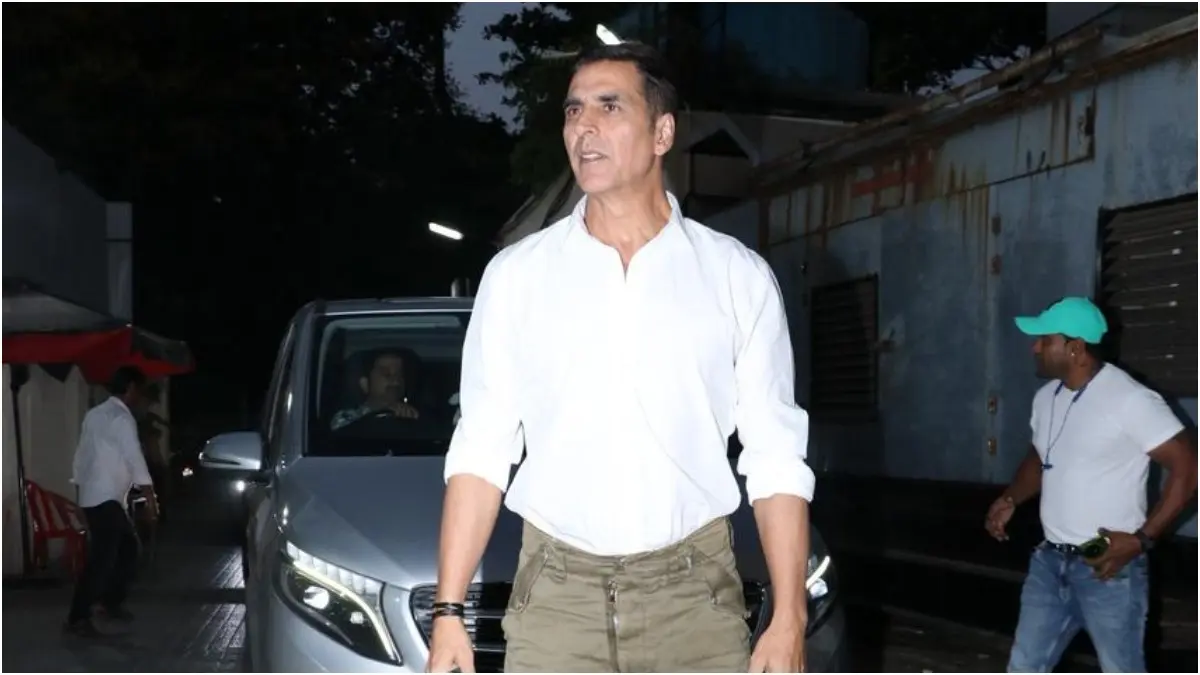 Akshay Kumar attended Kesari 2 screening in Mumbai