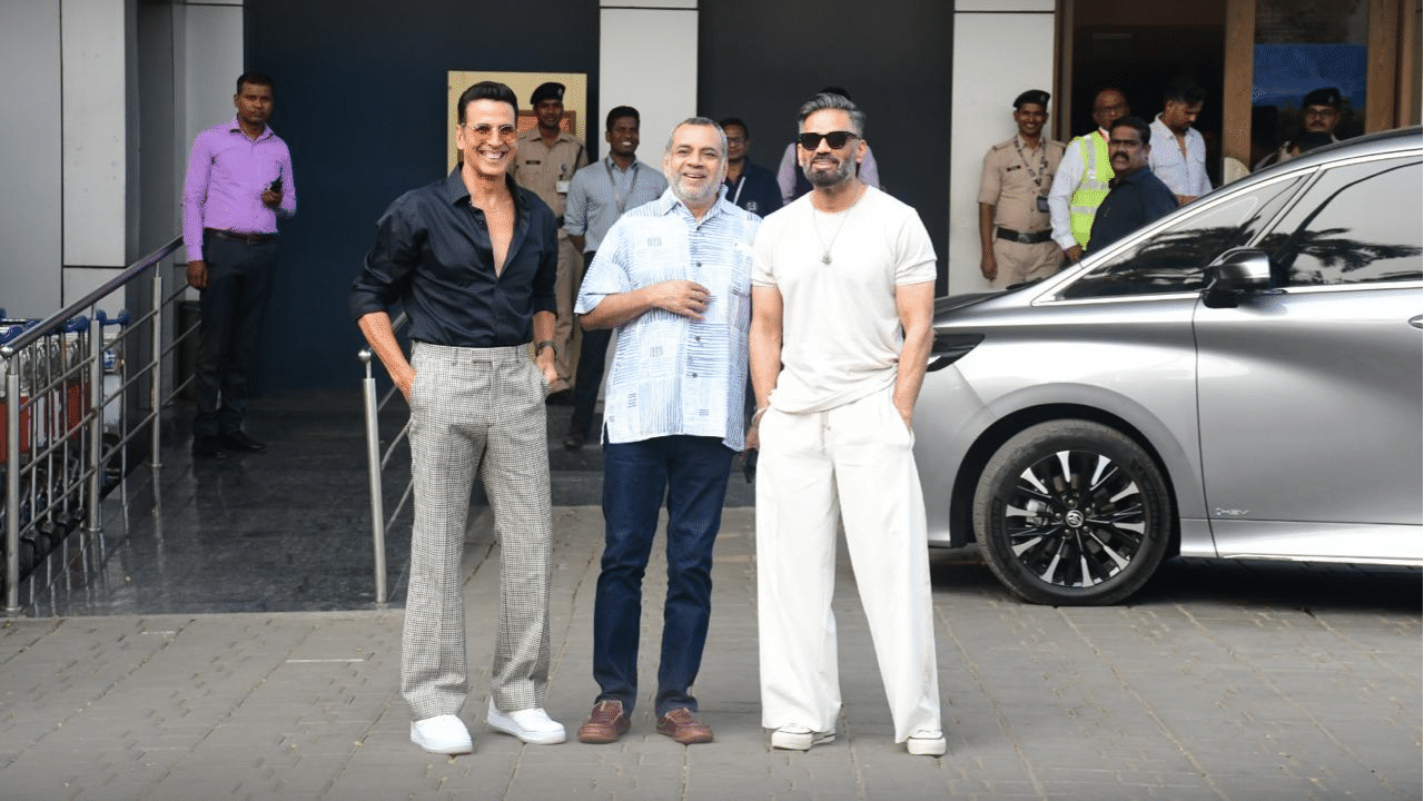 Akshay Kumar, Paresh Rawal, Suniel Shetty