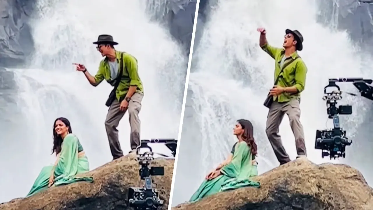 Akshay Kumar shoots a song for Bhooth Bangla.