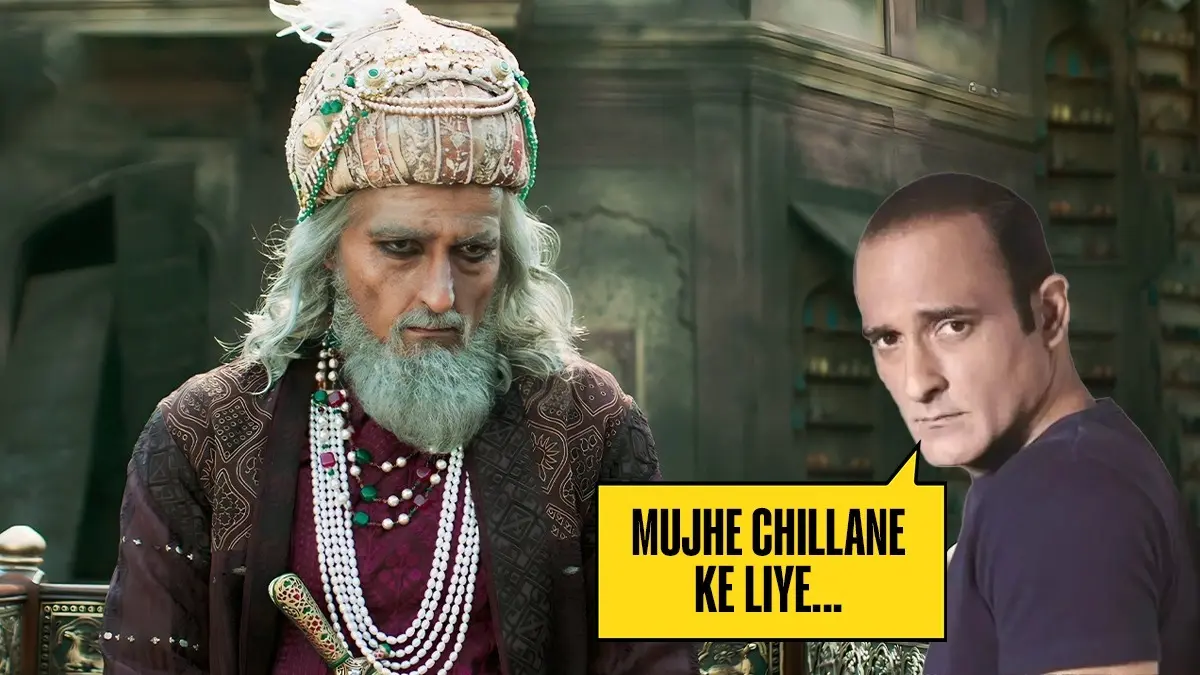 Akshaye Khanna plays Mughal emperor Aurangzeb in Chhaava