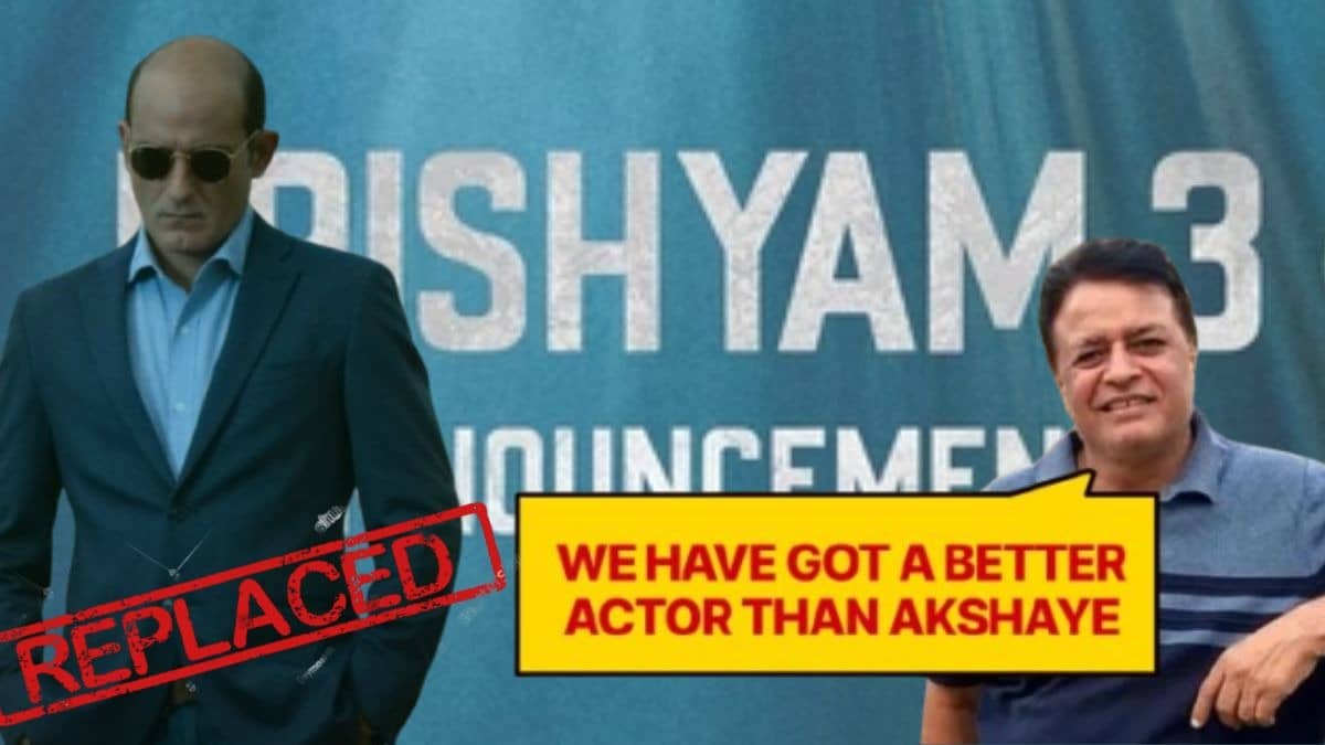 Akshaye Khanna replaced in Drishyam 3