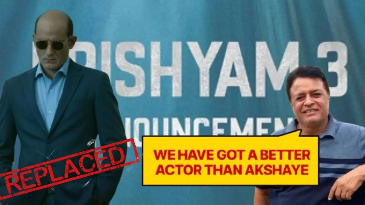 Akshaye Khanna replaced in Drishyam 3