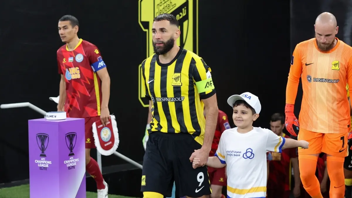 Al-Ittihad player Karim Benzema