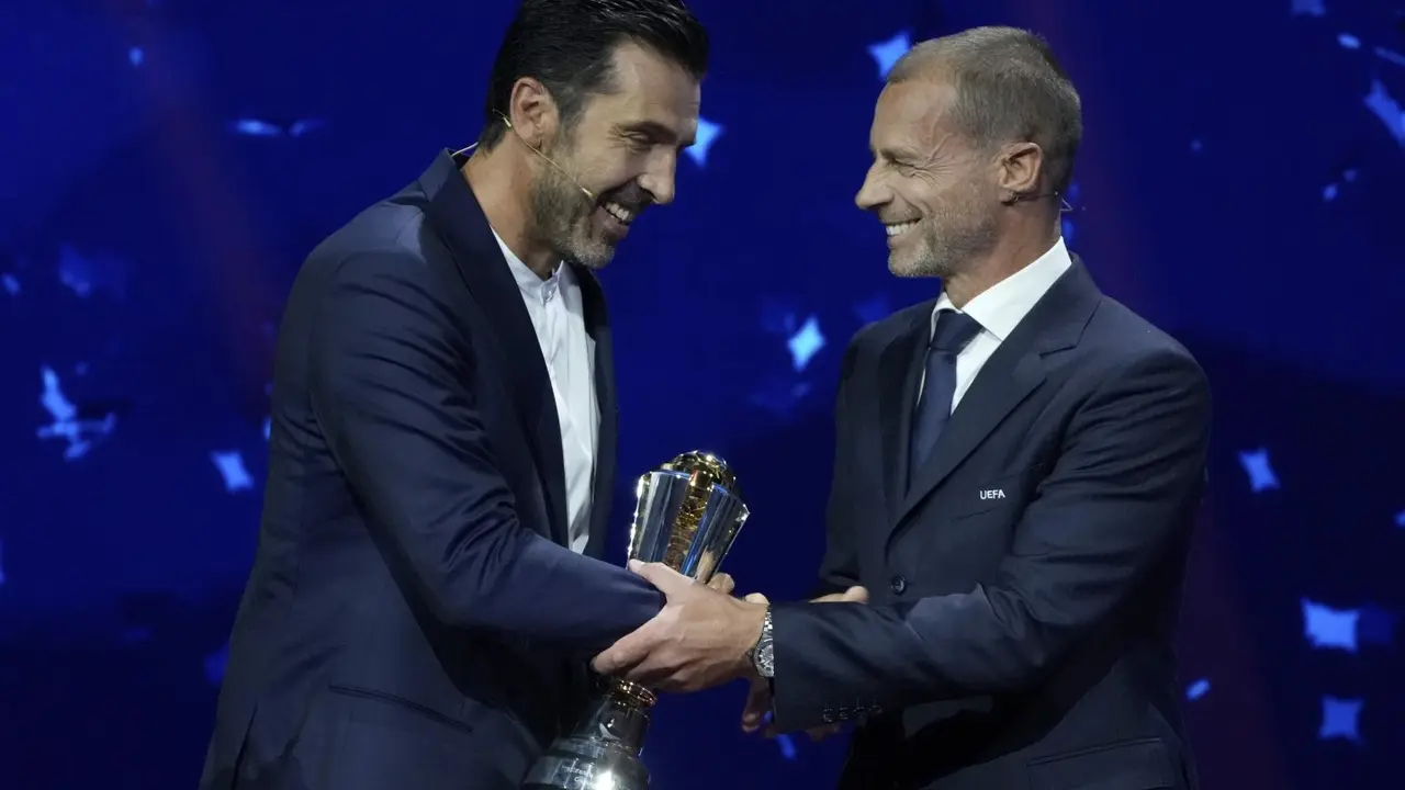 UEFA Grants Player Union Executive Committee Seat to Boost Star Involvement in Key Decisions Aleksander Čeferin at UEFA President's Award