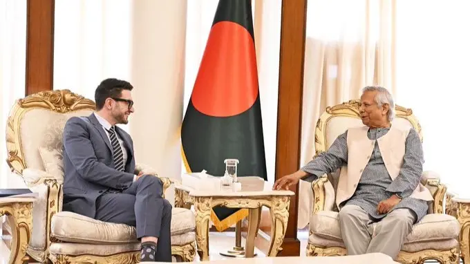 George Soros's Son Meets Yunus After Trump Cuts Bangladesh Funding—What’s Brewing? Alex Soros Meets Yunus