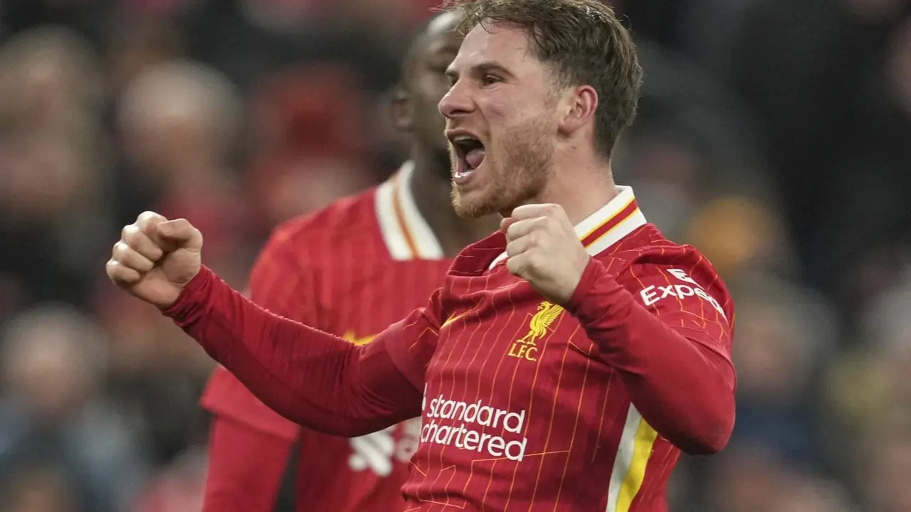 Liverpool Dominance Over Premier League Grows To 13 Points Following 2-0 Win Over Newcastle United Alexis Mac Allister