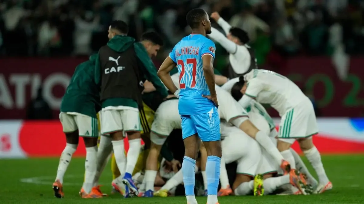 Algeria defeats DR Congo in Africa Cup